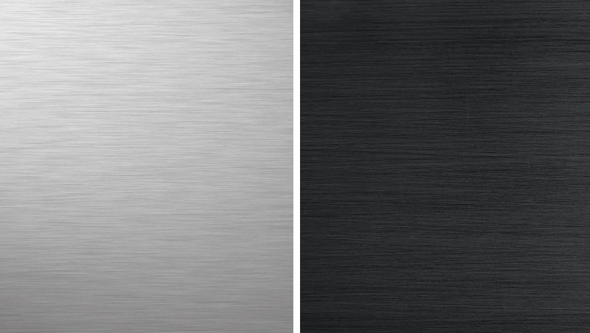 Geberit Monolith side claddings in chrome and black chrome