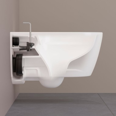 Type EFF3 WC installation system
