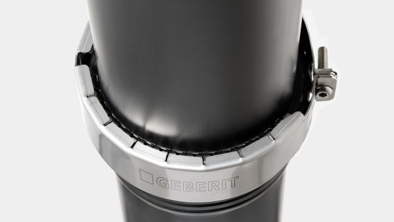 Geberit retaining claw for a lengthways non-positive connection Geberit retaining claw for a lengthways non-positive connection