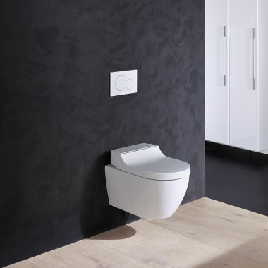 Geberit AquaClean Tuma shower toilet with white cover