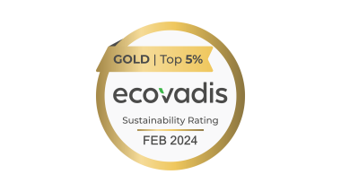 Highest platinum award from EcoVadis for Geberit's sustainability management (© Geberit)