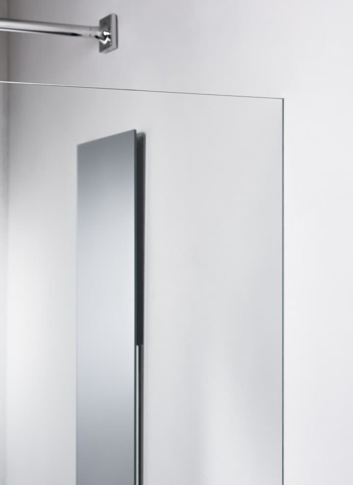 The tile-bearing niche storage box blends in perfectly with the wall design. The tile-bearing niche storage box blends in perfectly with the wall design.