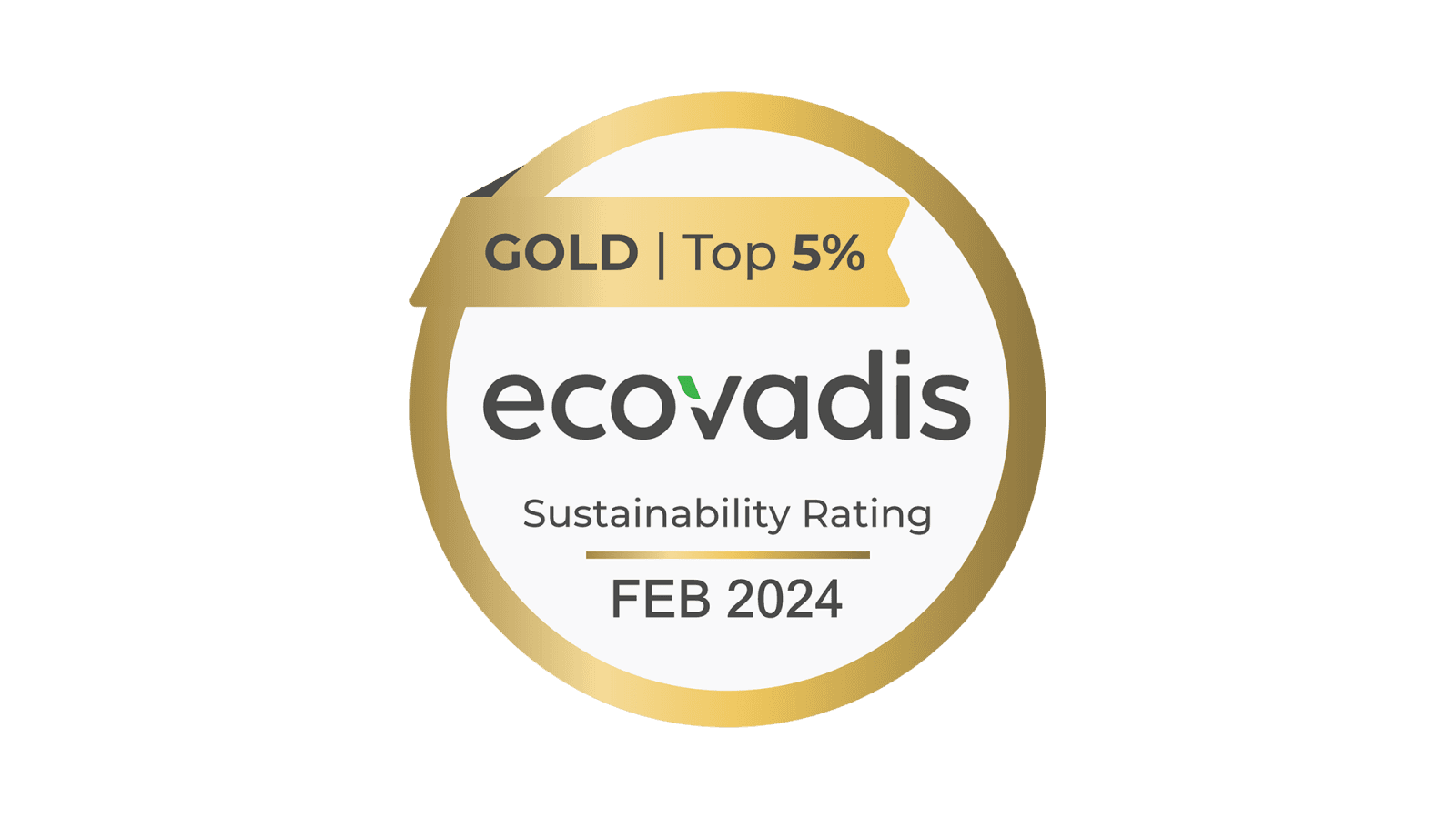 EcoVadis Gold Medal