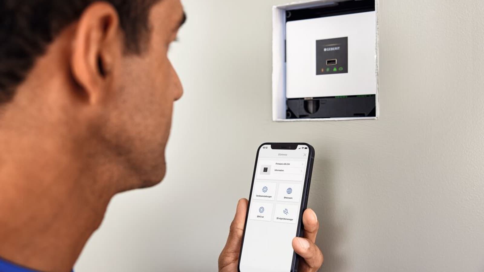 Commissioning Geberit Connect with the Geberit Control app Commissioning Geberit Connect with the Geberit Control app